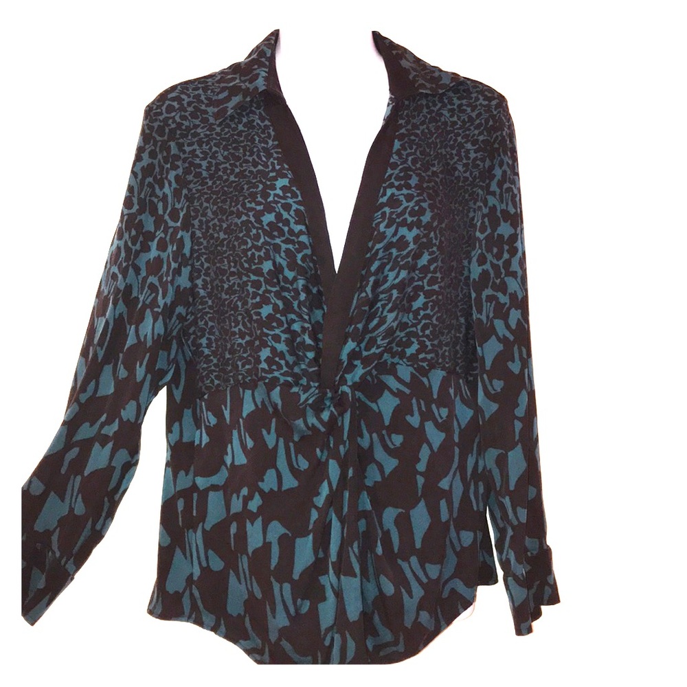 Diane von Furstenberg silk blouse